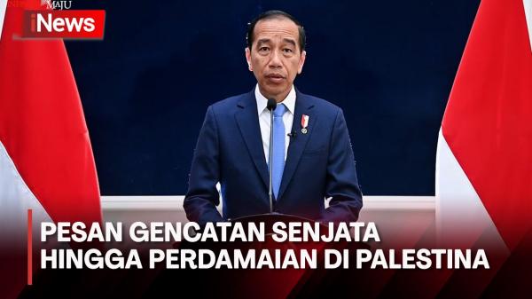 Kunjungi Amerika Serikat, Jokowi Bawa Pesan Gencatan Senjata hingga Perdamaian di Palestina