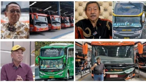 7 Pemilik PO Bus Berasal dari Sopir dan Kernet, Kini Kaya Raya walau Lahir dari Keluarga Kurang Mampu