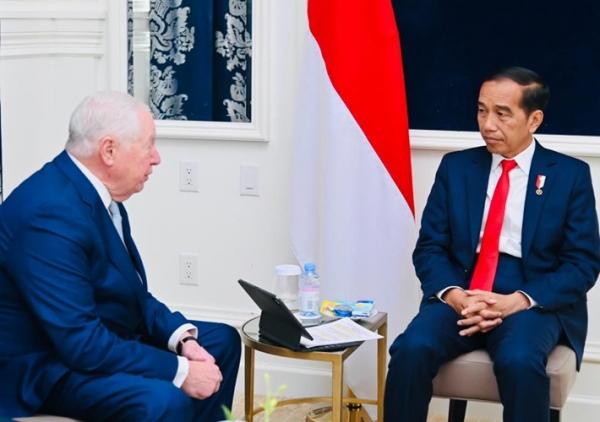 Presiden Jokowi Bertemu Chairman Freeport, Bahas Penambahan 10 Persen Saham di RI