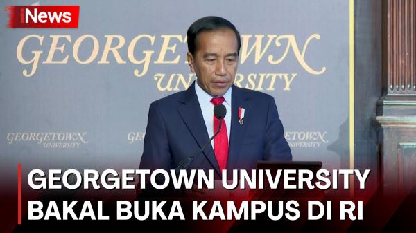 Jokowi: Georgetown University Bakal Buka Kampus di RI Tahun Depan