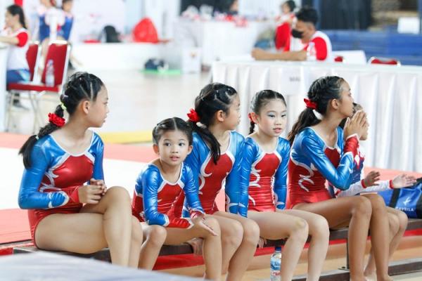 Atlet gymnastic Gravila Atlet gymnastic di Kejuaraan International Gymnastik Invitation. (Foto: dok Gavrila Gymnastic Club)
