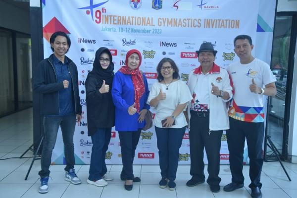 Gravila International Gymnastics International Gymnastics Invitation 2023 dihadiri oleh perwakilan dari Kemenpora, PB Persani, Persani DKI Jakarta serta KONI. (Foto: dok Gavrila Gymnastic Club)