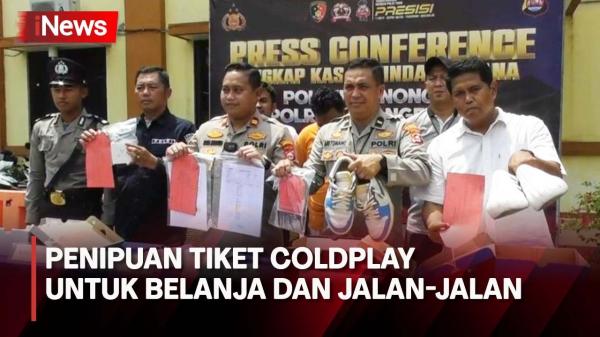 Pemuda 23 Tahun Lakukan Penipuan Tiket Konser Coldplay Hingga Ratusan ...