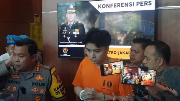 Garang di Video Viral, Leon Dozan Tertunduk Minta Maaf ke Polri usai Jadi Tersangka