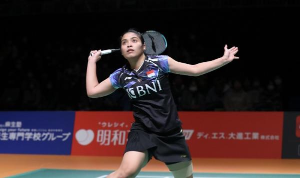Gregoria Mariska Ukir Sejarah Baru Bagi Indonesia di Japan Masters 2023