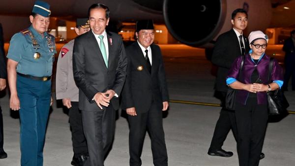 Presiden Jokowi Tiba di Tanah Air usai Kunjungi Arab Saudi dan Amerika Serikat