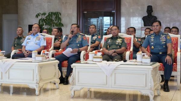 Panglima Yudo Margono Resmikan Posko Pengaduan Netralitas TNI di Pemilu 2024