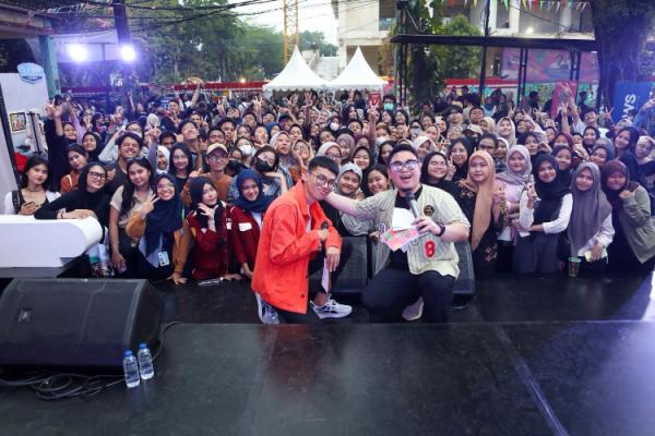 Gelaran Sound of Love (SOL) After Class di Universitas Negeri Jakarta (UNJ) berlangsung meriah. (Foto: dok Yamaha)