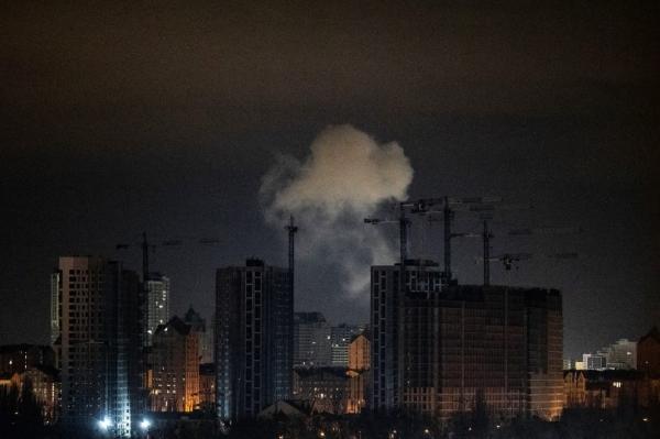 Ibu Kota Ukraina Kembali Diserbu Puluhan Drone Rusia, Sejumlah Bangunan Rusak