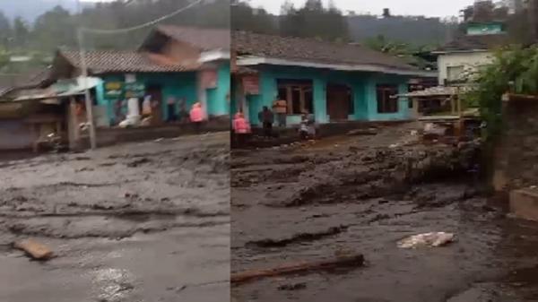 Detik-Detik Banjir Bandang di Lereng Gunung Merbabu Semarang