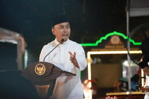 Gubernur Sugianto Sabran pada acara penutupan MTQH XXXI tingkat Provinsi Kalteng 2023. (Foto: dok Pemprov Kalteng)