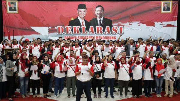 Baraya Sukabumi Siap Menangkan Ganjar Pranowo-Mahfud MD di Pilpres 2024