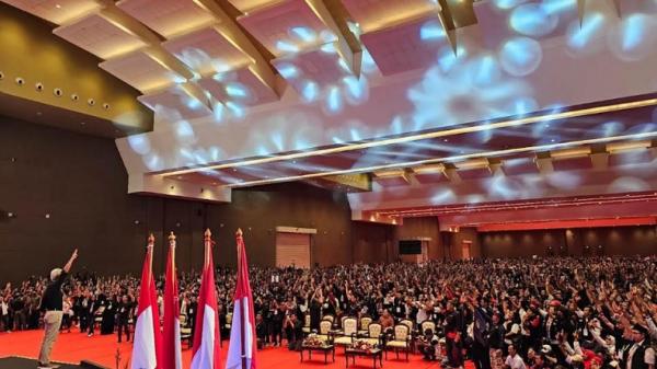 Rakornas Relawan se-Pulau Jawa, Ganjar: Kekuatan Partai dan Pendukung yang Luar Biasa