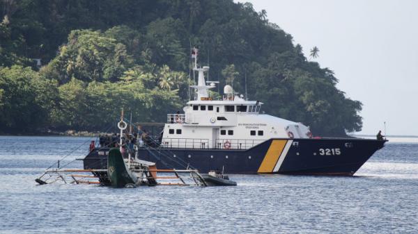 Kapal asing pencuri ikan berbendera Filipina.(Foto: dok KKP)