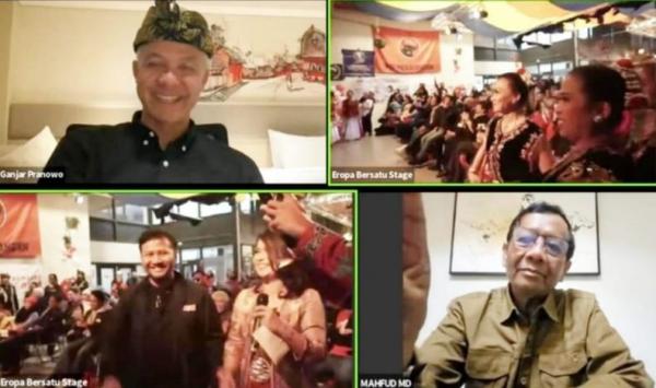 Diaspora Eropa Bersatu Gelar Kampanye Akbar Ganjar-Mahfud di Belanda