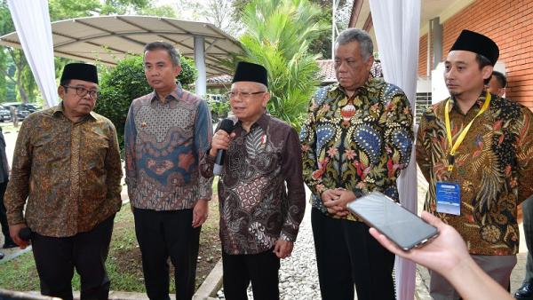 Wapres Ma’ruf Amin soal Debat Cawapres: Lebih Elok Tidak Didampingi Capres