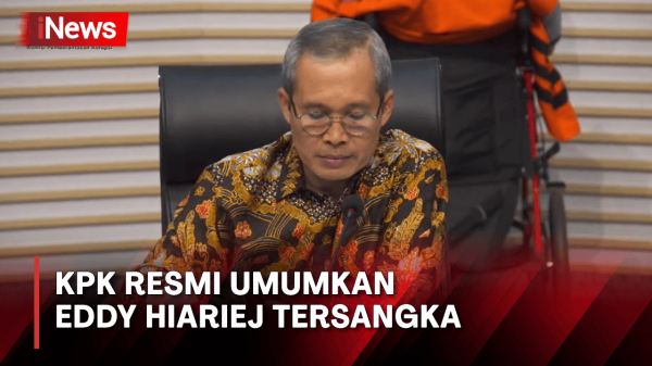 Wamenkumham Eddy Hiariej Resmi Ditetapkan KPK Sebagai Tersangka