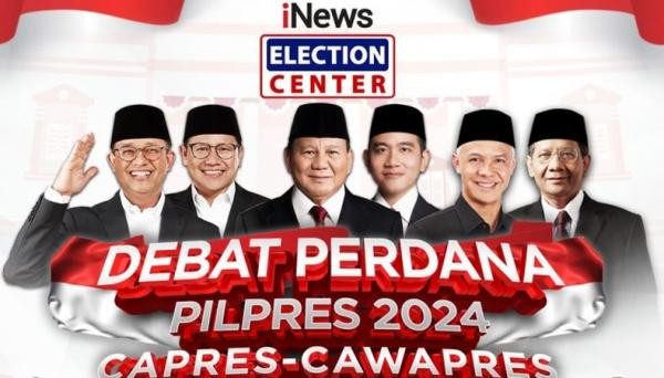 Link Live Streaming Debat Capres Cawapres Hari Ini