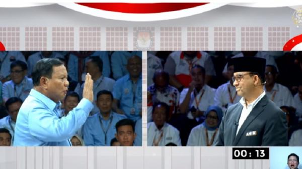 Prabowo Kesal Ditanya Anies soal Putusan MK: Kalau Masyarakat Tak Suka, Tidak Usah Pilih Saya