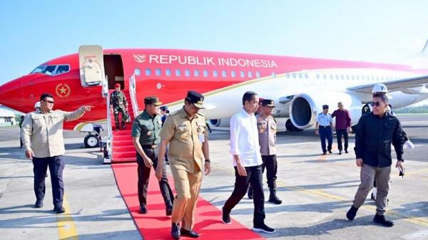 Jokowi Kunjungi Jateng, Tinjau Penanaman Padi hingga Resmikan Terminal Tingkir