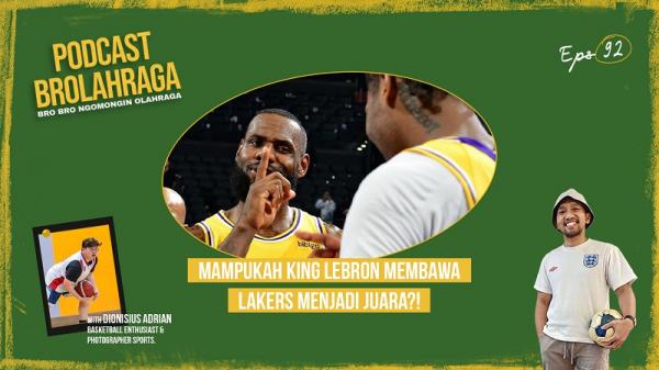 Mampukah King Lebron Membawa Lakers Menjadi Juara? SOURCE: Roov.id
