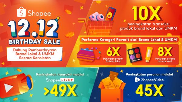 Shopee 12.12 Birthday Sale. (Foto: Ist)