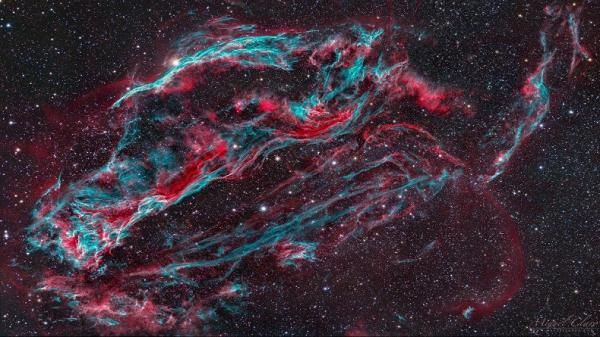 Bintang Meledak 10.000 Tahun Lalu, Ciptakan Veil Nebula yang Indah