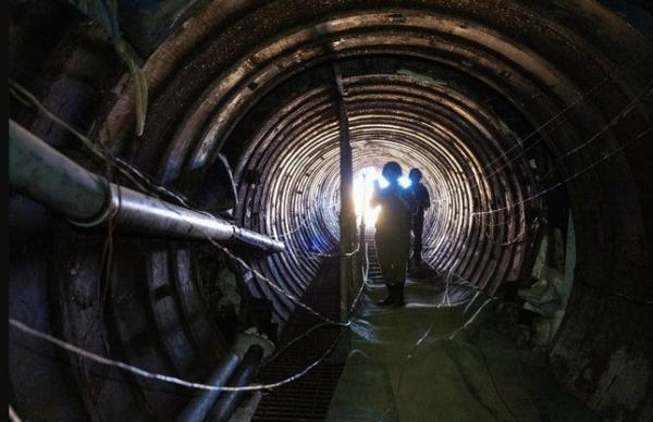 Terowongan Gaza dilengkapi listrik hingga jaringan komunikasi (Foto: Reuters)