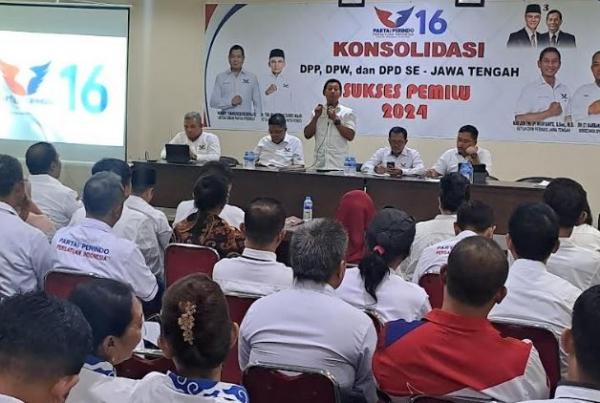 Gelar Konsolidasi Dpw Perindo Jateng Pede Raup Banyak Suara Di Pemilu 2024