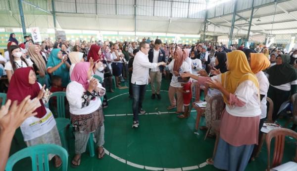 Partai Perindo Gelar Bazar Sembako Murah di Jayanti Tangerang