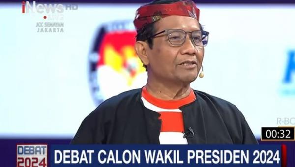 Debat Cawapres, Mahfud MD Blak-blakan Banyak Lahan Diperoleh Secara Kolusi