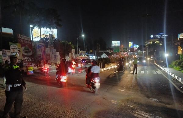 Sempat One Way Jam Jalur Puncak Bogor Sudah Normal Dua Arah Malam Ini