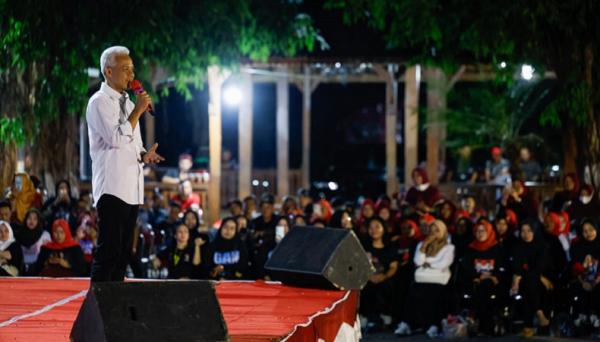Ganjar Sebut Kunci Dukungan Ada di Akar Rumput