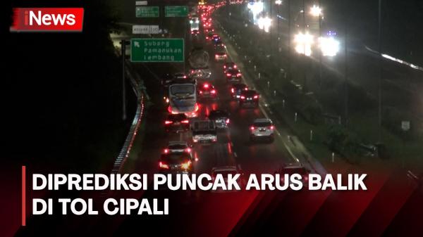 Usai Liburan Natal, Ruas Tol Cipali Mulai Dipadati Kendaraan Arah Jakarta