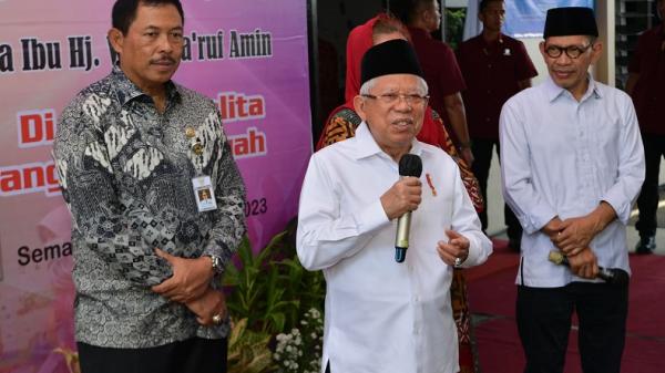 Ma’ruf Amin Tegaskan Wapres Bukan Ban Serep Presiden: Fungsinya Disesuaikan