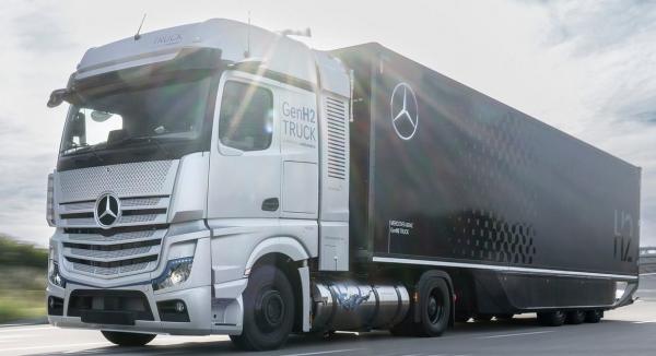 Daimler Umumkan Uji Coba Armada Truk Fuel Cell, Bakal Dipakai untuk Jarak Jauh