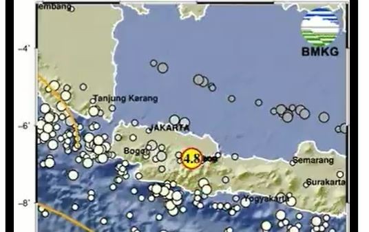 Gempa Susulan M 4,8 Guncang Sumedang Jelang Tahun Baru, Berpusat di Darat