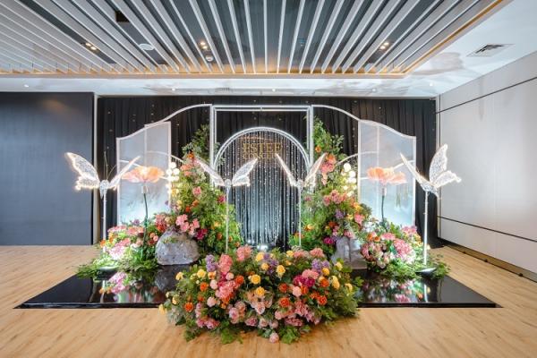 Anantara Meeting Room dengan design modern sebagai pilihan untuk intimate akad maupun Holy Matrimony. (Foto: dok Menara Danareksa)