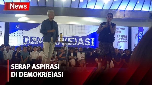 Diskusi DEMOKR(E)ASI, Cara Ganjar Pranowo Serap Aspirasi Masyarakat