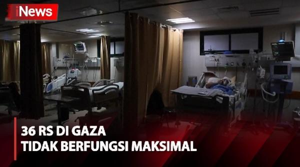 BBM Habis, 36 RS di Gaza Tidak Berfungsi Maksimal