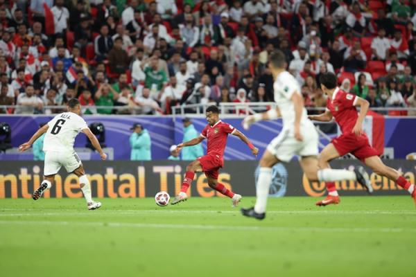 Timnas Indonesia vs irak Piala asia Timnas Indonesia kalah 1-3 lawan Irak laga Piala Asia 2023. Indonesia harus puas berada di dasar klasemen sementara. (foto: PSSI)