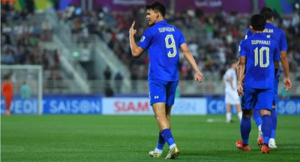 Hasil Piala Asia 2023: Thailand Hajar Kirgistan, Supachai Chaided Cetak Brace