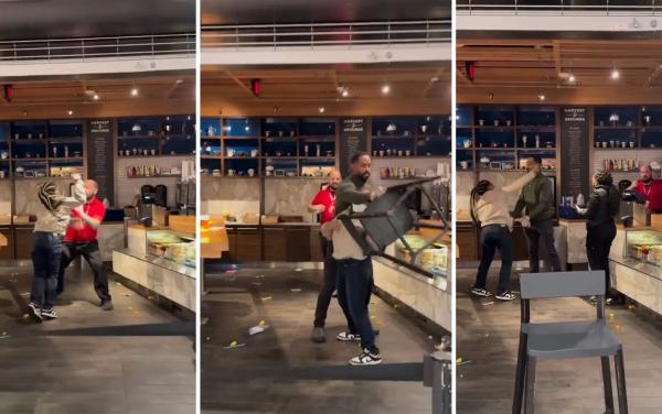 Viral! Tak Terima Dipecat, Pegawai Kafe Bandara Ngamuk dan Coba Lempar Kursi ke Manajer