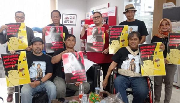 FRD, IKOHI dan Kawan’98 Tuntut Presiden Jokowi Selesaikan Kasus Penghilangan Paksa Aktivis 1997-1998