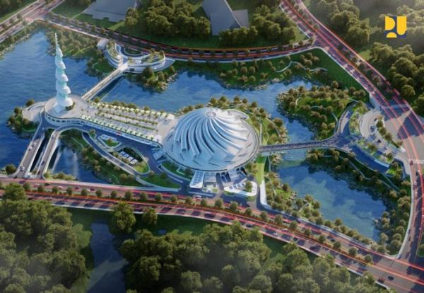 Mengintip Spesifikasi Masjid Perdana di IKN yang Nilainya Hampir Rp1 Triliun