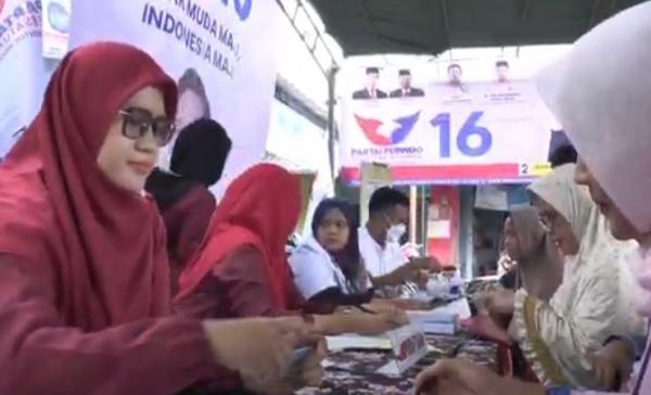 Partai Perindo menggelar pengobatan gratis di Kendal. (Foto: iNews)