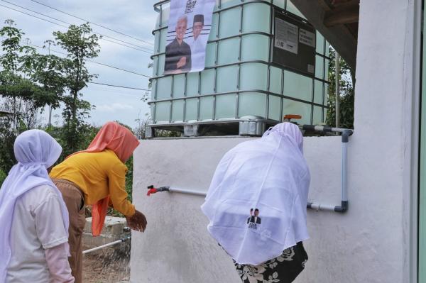 WhatsApp Image 2024 01 19 At 10 23 11 Relawan Mak Ganjar membuatkan sumur bor untuk membantu warga sekitar.