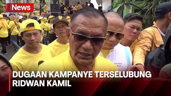 Ridwan Kamil Dilaporkan Dugaan Kampanye Terselubung, Ini Tanggapn Golkar