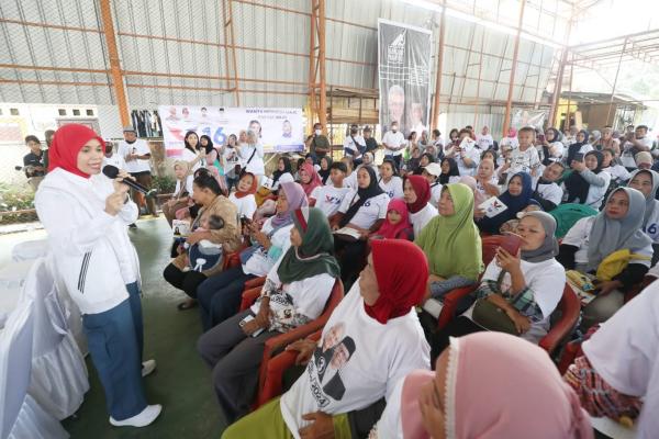 Siti Atikoh Puji Partai Perindo yang Menggelar Kampanye Simpatik