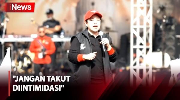 Puan Hadir di Kampanye Akbar Ganjar-Mahfud Sidoarjo: Jangan Takut Diintimidasi